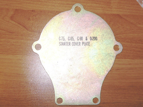 Continental Style Starter Cover Plate